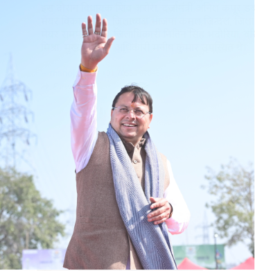 मुख्यमंत्री श्री पुष्कर सिंह धामी ने 38वें राष्ट्रीय खेल के अंतर्गत रुद्रपुर के स्पोर्ट्स स्टेडियम वेलोड्रोम में साइकिलिंग पदक विजेताओं को मेडल प्रदान कर शुभकामनाएं दी।