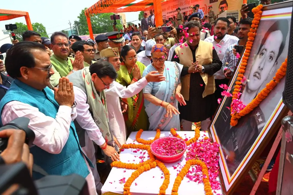 पूर्व सैनिकों व परिजनों को मुफ्त बद्रीनाथ यात्रा कराने का मुख्यमंत्री पुष्कर सिंह धामी ने किया ऐलान