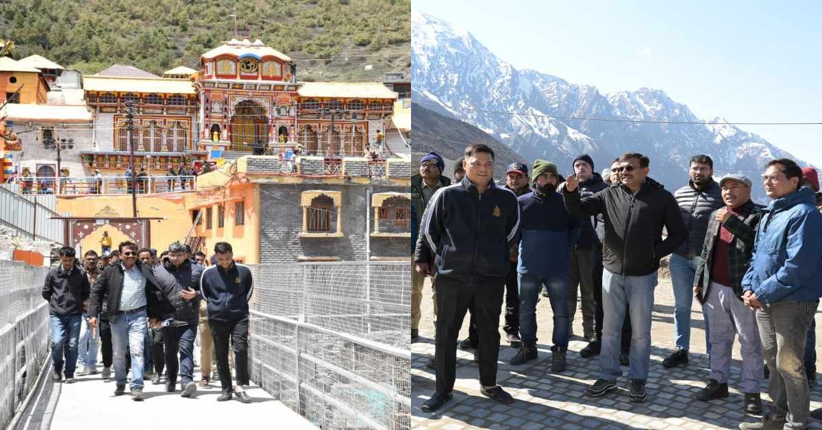 मुख्य सचिव ने किया बद्रीनाथ और केदारनाथ धाम का निरीक्षण,तैयारियों का लिया जायजा, श्रद्धालुओं की छोटी से छोटी सुविधाओं का रखा जा रहा ख्याल