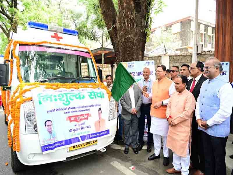 मुख्यमंत्री ने किया 5 मोबाइल मेडिकल यूनिट का शुभारम्भ