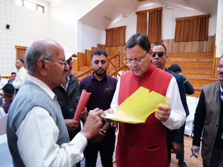 राज्य रजत जयंती वर्ष उत्सव के बाद मुख्यमंत्री धामी ने तेज किया जनसंवाद