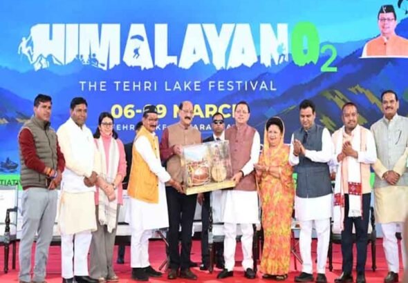 टिहरी लेक फेस्टिवल शुरू, सीएम नेे की घोषणा-कोटी कालोनी-नई टिहरी रोपवे निर्माण होगा