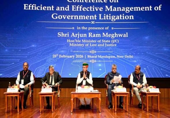 भारत सरकार द्वारा मुकदमेबाजी के कुशल और प्रभावी प्रबंधन पर सम्मेलन