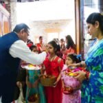 मुख्यमंत्री ने मुख्यमंत्री आवास में मनाया लोकपर्व फूलदेई