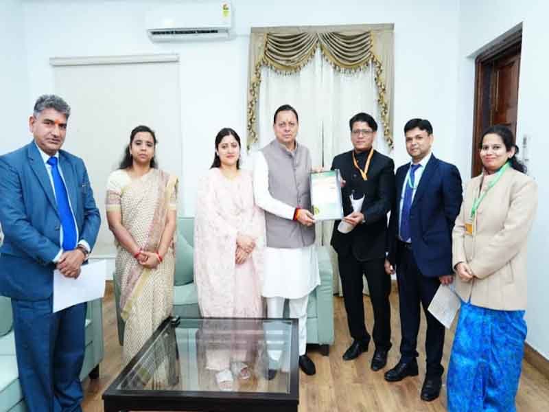 मुख्यमंत्री धामी ने की जनगणना 2027 के लिए स्व-गणना