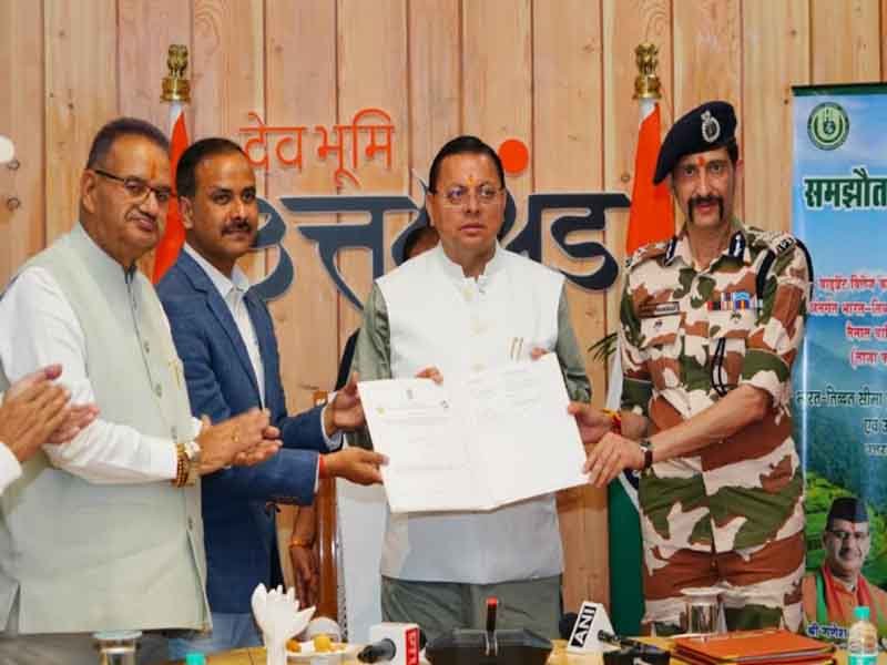 भारत-तिब्बत सीमा पुलिस बल और उत्तराखंड औद्यानिक परिषद के मध्य समझौता ज्ञापन (MoU) पर हस्ताक्षर