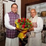 भगत सिंह कोश्यारी को पद्म भूषण से सम्मानित किया जाना न केवल उत्तराखण्ड बल्कि पूरे देश के लिए गौरव का विषय-मुख्यमंत्री धामी