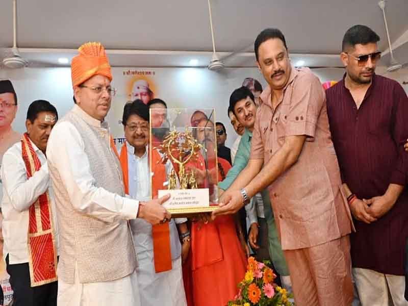 हरिद्वार में नव निर्मित आनंद धर्मशाला ट्रस्ट का लोकार्पण किया मुख्यमंत्री पुष्कर सिंह धामी ने