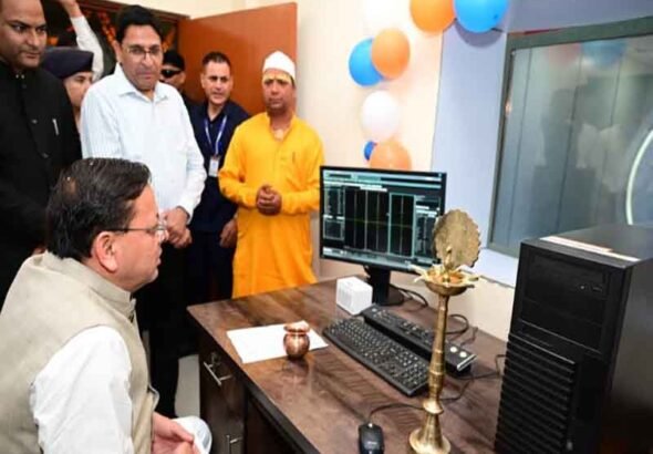 चंपावत में अत्याधुनिक एमआरआई मशीन का लोकार्पण किया मुख्यमंत्री पुष्कर सिंह धामी ने