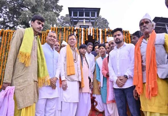 मुख्यमंत्री ने वृद्ध जागेश्वर में की पूजा-अर्चना, प्रदेश की सुख-समृद्धि एवं जनकल्याण की कामना की