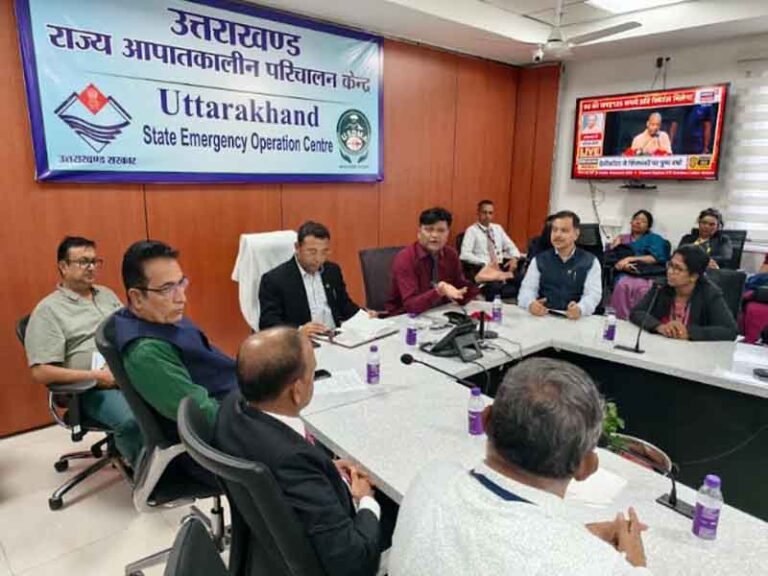 उत्तराखण्ड के आपदा प्रबंधन मॉडल से रूबरू हुए श्रीलंका के अधिकारी