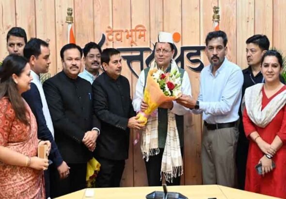 मुख्यमंत्री पुष्कर सिंह धामी के जन्मदिवस पर मंत्रीगण, अधिकारी-कर्मचारी और जनप्रतिनिधियों ने दी शुभकामनाएं