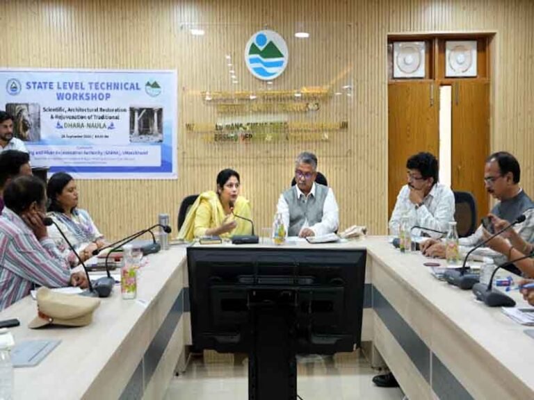 पारंपरिक धारा-नौलों को मिलेगा नवजीवन, 54 ऐतिहासिक जल स्रोतों के वैज्ञानिक पुनरुद्धार की शुरुआत