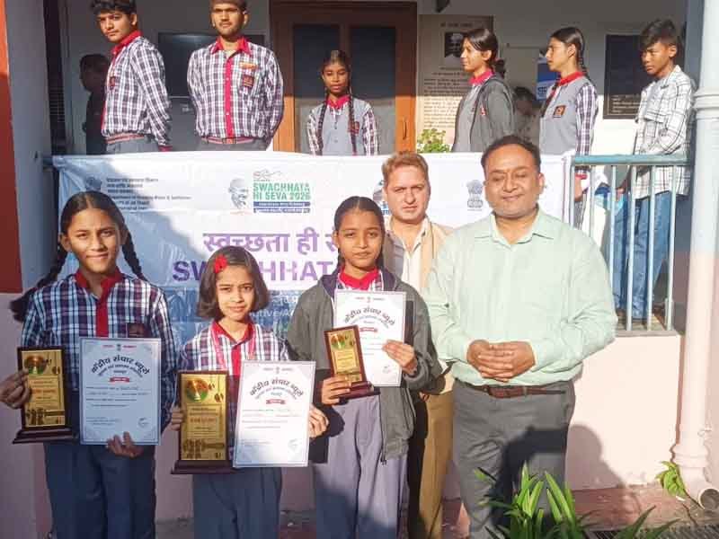 सीबीसी ने केंद्रीय विद्यालय सालावाला में आयोजित किया स्वच्छता ही सेवा कार्यक्रम